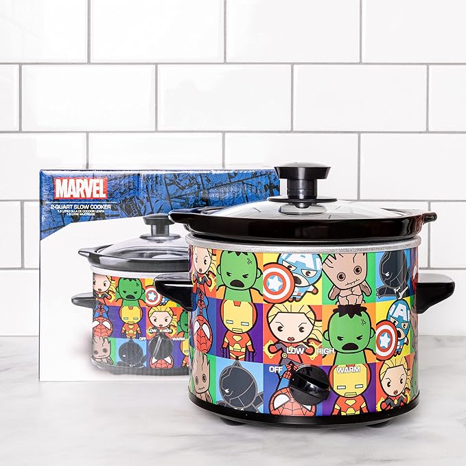 Marvel Avengers Kawaii 2-Quart Slow Cooker
