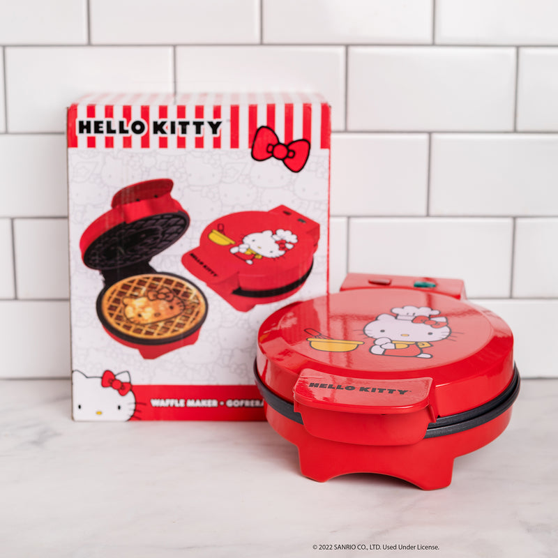 Hello Kitty Red Waffle Maker