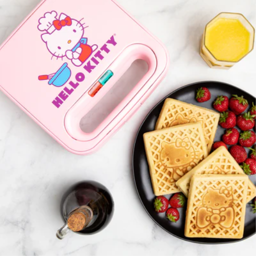 Hello Kitty Double Square Waffle Maker
