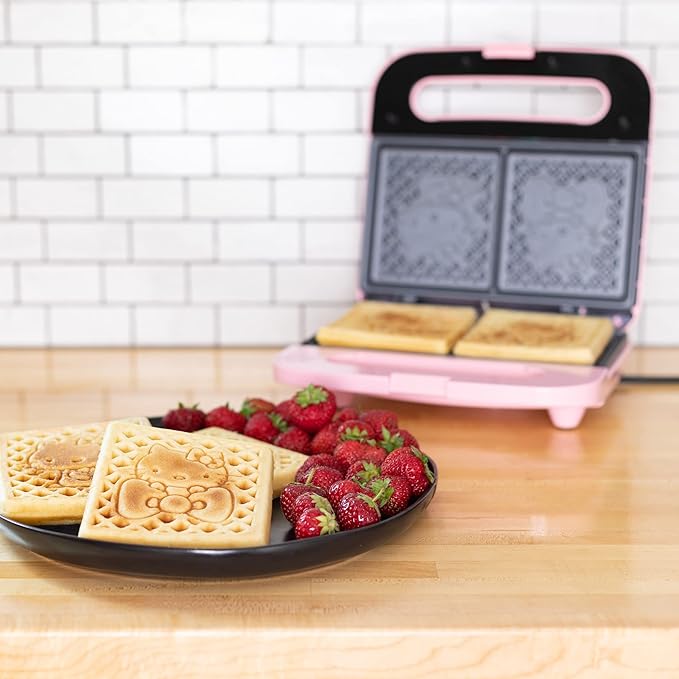 Hello Kitty Double Square Waffle Maker