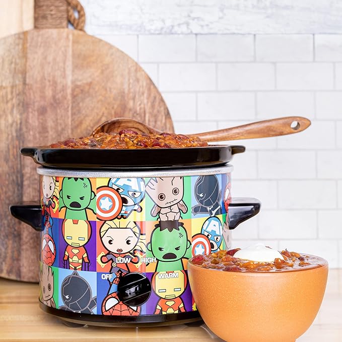 Marvel Avengers Kawaii 2-Quart Slow Cooker