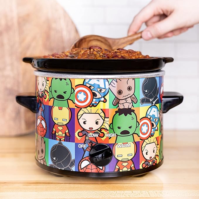 Marvel Avengers Kawaii 2-Quart Slow Cooker