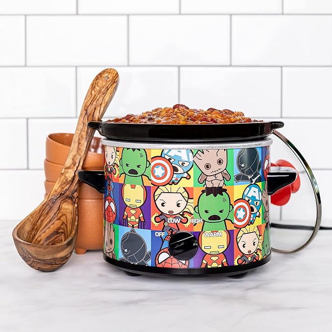 Marvel Avengers Kawaii 2-Quart Slow Cooker