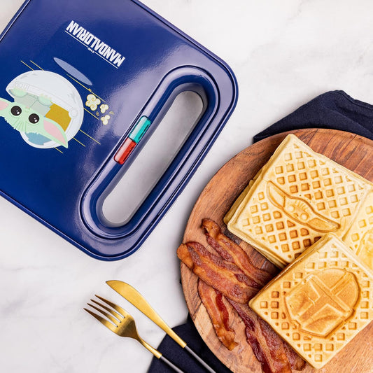 Star Wars The Mandalorian Grogu Square Waffle Maker
