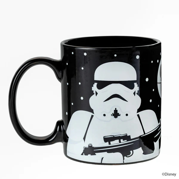 Star Wars Single-Serve Coffee Maker – With Darth Vader & Stormtrooper 12oz Ceramic Mugs