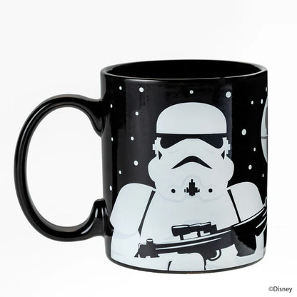 Star Wars Single-Serve Coffee Maker – With Darth Vader & Stormtrooper 12oz Ceramic Mugs