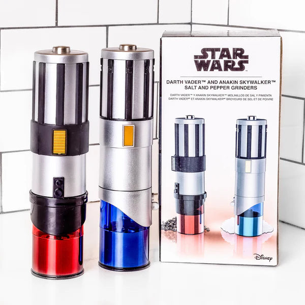 Star Wars Lightsaber Electric Salt and Pepper Mill Set