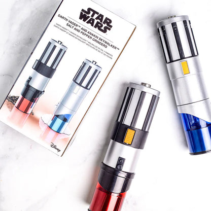Star Wars Lightsaber Electric Salt and Pepper Mill Set
