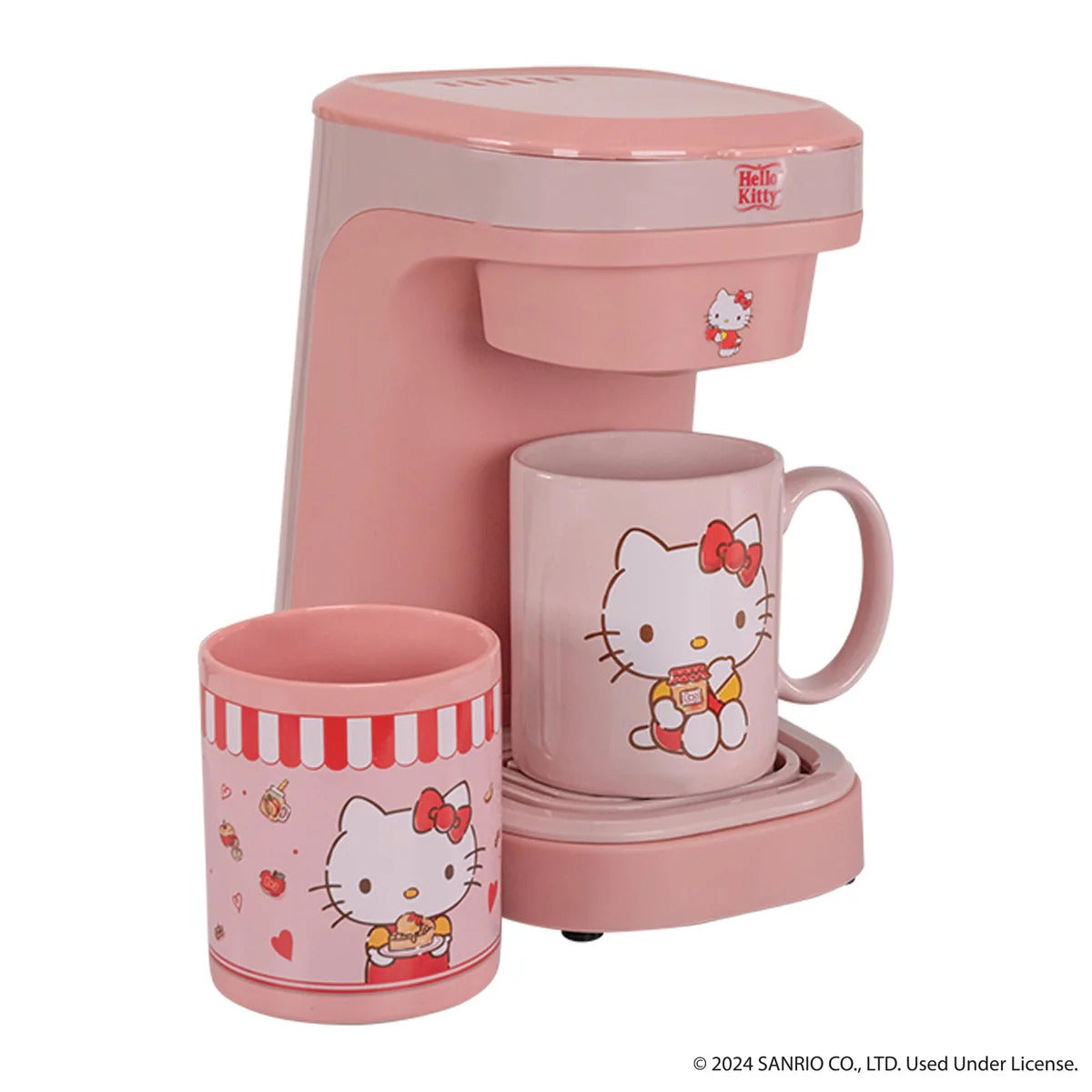 Hello Kitty Coffee Maker With 2 Mugs
