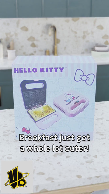 Hello Kitty Double Square Waffle Maker